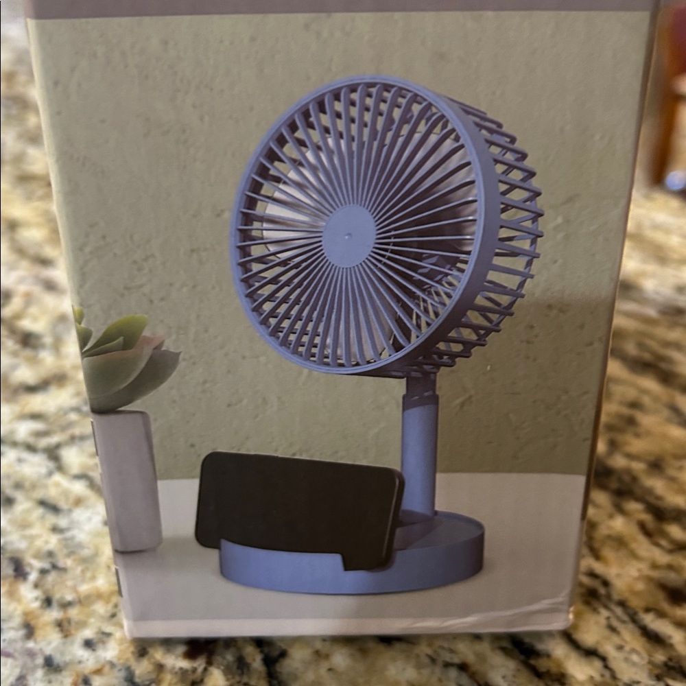 Portable Desktop Fan with Foldable Design - Picture 7 of 13